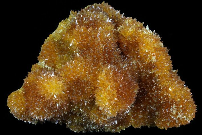 Intense Orange Calcite Crystals - Poland #80236